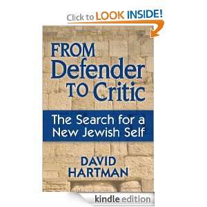   for a New Jewish Self Dr. David Hartman  Kindle Store
