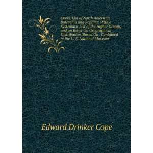   . Contained in the U. S. National Museum Edward Drinker Cope Books