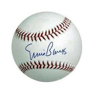 Ernie Banks Autographed MLB Baseball