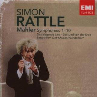 Mahler Symphonies 1 10 (14cds) by Mahler and Simon Rattle ( Audio CD 