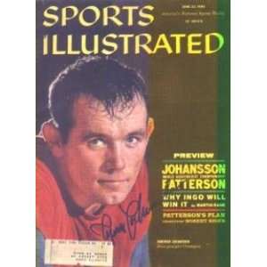 Ingemar Johansson autographed Sports Illustrated Magazine (Boxing 