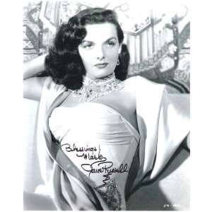 Jane Russell Autograph Picture