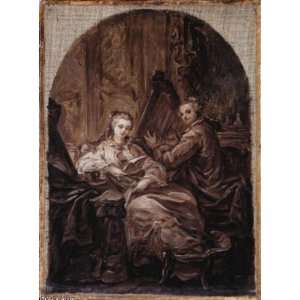 FRAMED oil paintings   Jean Baptiste Greuze   24 x 32 inches   An 