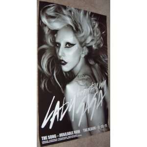 LADY GAGA Born This Way   Promotional Poster   14 x 22 inches