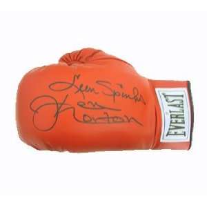 Leon Spinks & Ken Norton Autographed Boxing Glove  Sports 