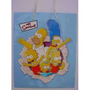 BART HOMER MARGE LISA & MAGGIE SIMPSON The Simpsons Gift Bag COMPLETE 