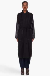 Damir Doma Oversize Leather Sleeved Coat for women  