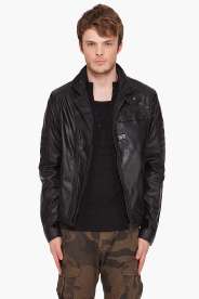 Mens designer leather jackets  Fashion leather wear online  