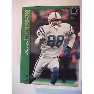  1997 Topps #310 Marvin Harrison: Sports & Outdoors