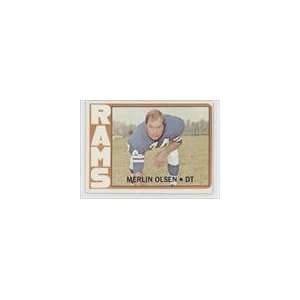  1972 Topps #181   Merlin Olsen: Sports Collectibles