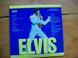 ELVIS PRESLEY ALBUM ELVIS #DPL2 0056(e)1973 Double Album  