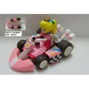  Tiny Mini Super Mario Kart Figure Princess Peach 