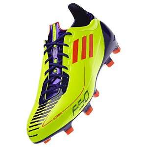 Adidas F50 Adizero TRX FG Syn Soccer Cleats Boots ELECTRICITY NEON 