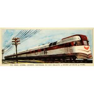   Reginald Marsh Transportation   Original Color Print