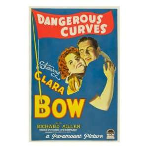 Dangerous Curves, Clara Bow, Richard Arlen, 1929 Premium Poster Print 