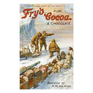  Captain Robert Falcon Scott   Frys Cocoa Advert Stretched 