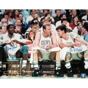  Larry Bird, Robert Parish and Kevin McHale Boston Celtics 