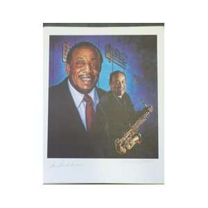 Signed Donaldson, Lou Litho By Lou Donaldson and the artist Ron Lewis 