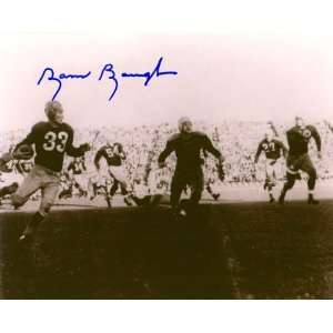 Sammy Baugh Washington Redskins   Action   Autographed 