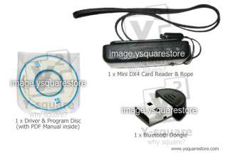 Mini DX4B DX4 Bluetooth Portable Magstripe PVC Credit Card Data 