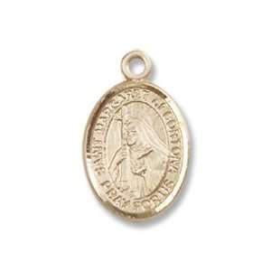  14K Gold St. Margaret of Cortona Medal Jewelry