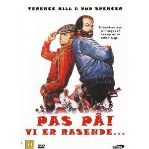   Out Were Mad Poster Danish 27x40 Terence Hill Bud Spencer John Sharp