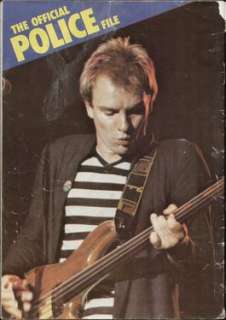 Fanzines The Police Official File #3,4,5,6,7,9,14 & 15  