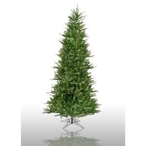   A88107   X 7.5 Prelit Slim Tiffany Spruce Artificial Christmas Tree