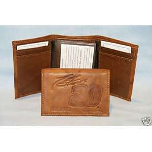 Tony Stewart #20 NASCAR Leather TriFold Wallet NEW br2