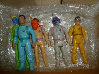 REAL GHOSTBUSTERS figures & Stay Puft Marshmallow Man Slimed Heroes 