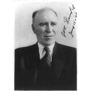  William Frederick Lemke,1878 1950,US Politician,signed 