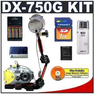 Underwater Digital Camera SPORT Kit with DX 750G 5.19MP Digital Camera 