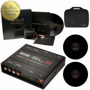   Serato Scratch Live Software USB DJ System Interface w Case and Vinyl