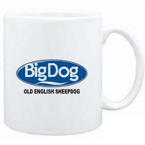 Mug White  BIG DOG : Old English Sheepdog  Dogs:  Sports 