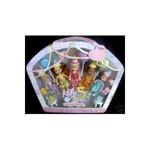    Barbie Kelly Club 5 Birthday Bunch Doll Playset Toys & Games