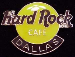 HARD ROCK CAFE DALLAS (CLOSED CAFE) LOGO PIN  