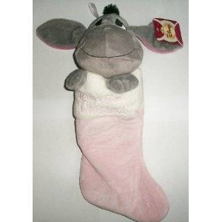 Winnie the Pooh Eeyore Pink Babys First Christmas Girl Stocking by 