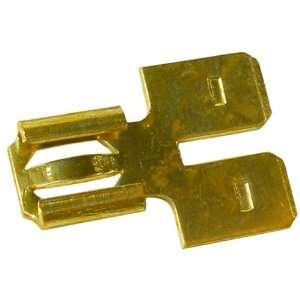  Pico 1594QT Electrical Wiring 0.250 Tab Brass Double Male 