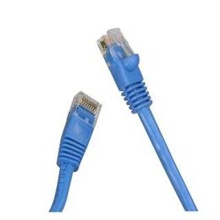 Ft (2ft) Cat6 Ethernet Network Patch Cable Blue RJ45 m/m (10 PACK)