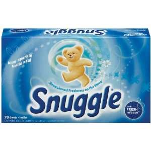  Snuggle Fabric Softener Sheets Blue Sparkle 70ct Health 