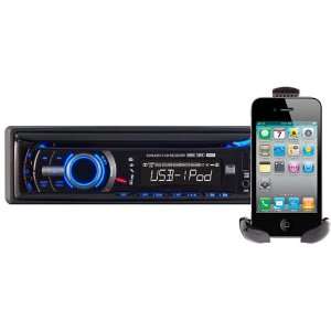   In Dash Car Stereo Radio CD Player MP3 iPod/iPhone Control  