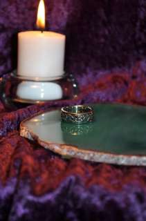 HAUNTED GYPSY RING ~ ANCIENT CLADDAGH PAGAN LUCK SPELL  