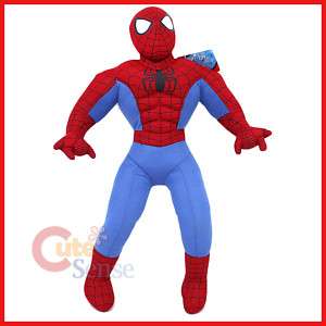 Marvel Spider Man Action Plush Doll 24 Jumbo Spiderman Cuddle Pillow 
