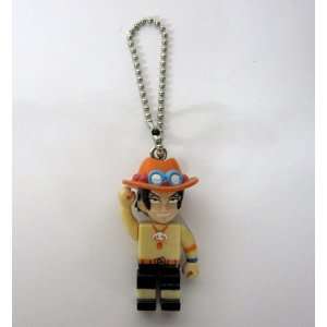  One Piece LEGO Keychain   Portgas D. Ace: Toys & Games