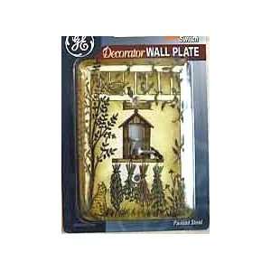 GE Decorator Switch Wall Plate [Single Switch] ~ Painted Steel   Bless 