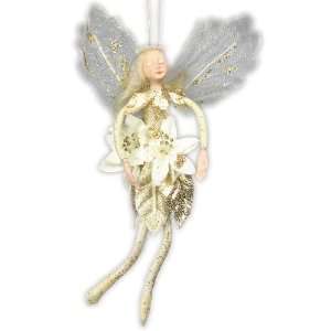   Christmas Holiday Fairy Figurine   Gold A00603: Home & Kitchen