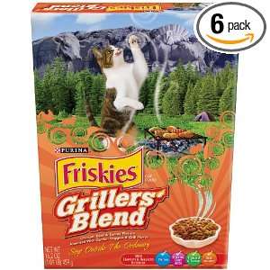 Friskies Cat Food, Grillers Blend, 16.2 Ounce (Pack of 6)  
