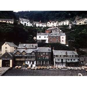  Coastal Town of Clovelly on Coast of North Devon West of 