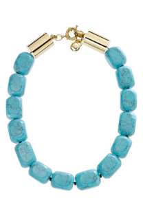 Michael Kors Sleek Exotics Large Bead Necklace  