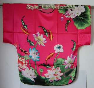 Women Silk Kimono Hand Made Painted Kaftan Robe Gown,Wa  